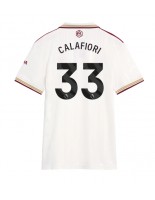 Arsenal Riccardo Calafiori #33 Kolmaspaita Naisten 2025-26 Lyhythihainen